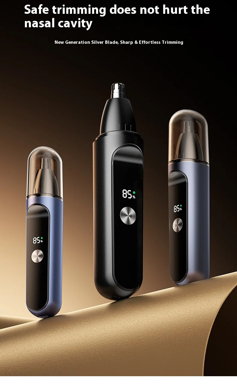 Rechargeable Electric Nose and Ear Hair Trimmer - 5