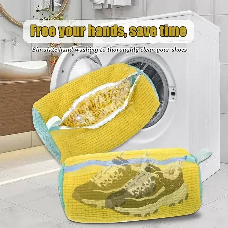 Protective Laundry Mesh Bag for Machine Washing Shoes