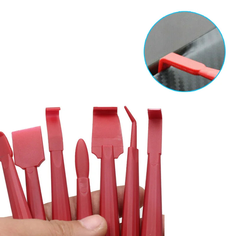 7-Piece Professional Car Vinyl Wrap and Decal Installation Tool Kit