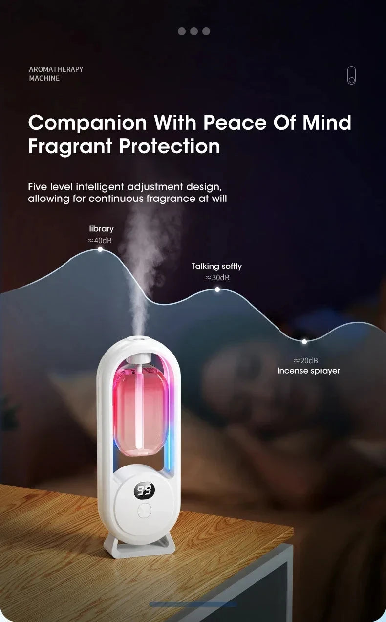 Automatic Essential Oil Scent Diffuser for Home Fragrance