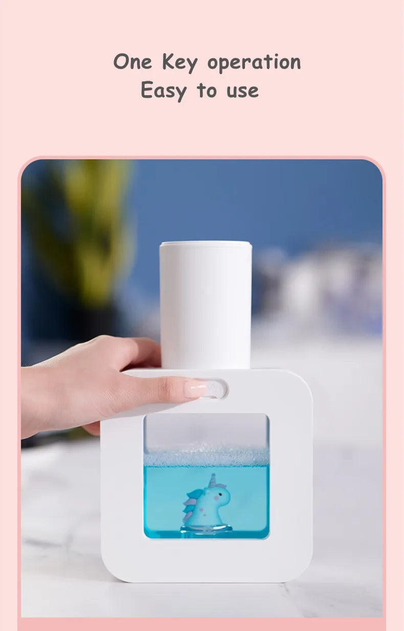 Automatic Touchless Soap Dispenser with Cute Pet Design