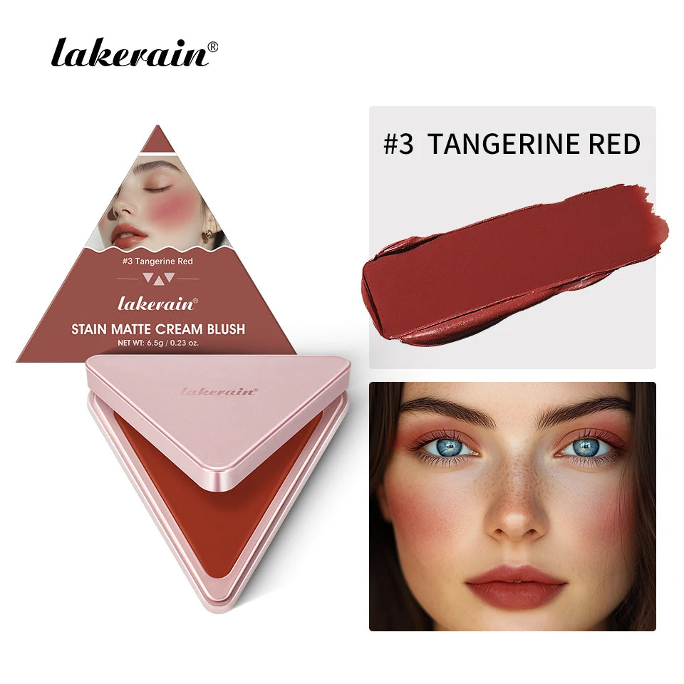 2-in-1 Cream and Powder Blush Palette for Radiant Glow - 30
