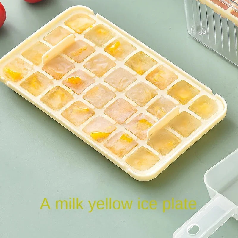 One-Press Easy Release Ice Cube Tray with Storage Box - 13