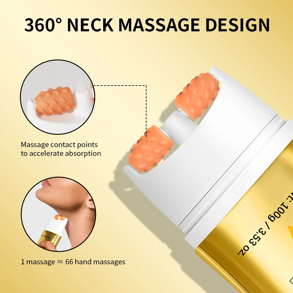 Firming and Lifting Neck Cream with Roller Applicator