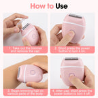 Electric Foil Shaver for Women - Cordless Portable Hair Remover