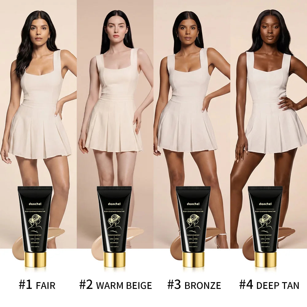 Waterproof Full Coverage Body Concealer for Tattoos and Scars - 4