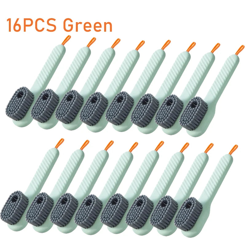 Automatic Liquid Dispensing Shoe Cleaning Brush - 23