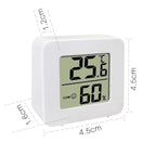 Digital LCD Room Thermometer and Humidity Monitor