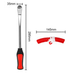 Motorcycle and Bicycle Tire Changing Lever Tool Kit with Rim Protectors