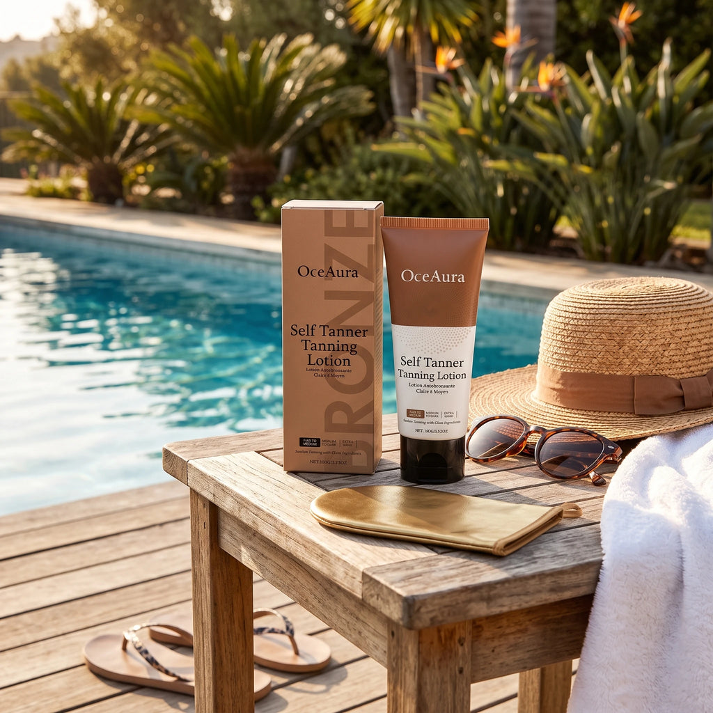 Gradual Sunless Self Tanning Lotion for Natural Bronze Glow