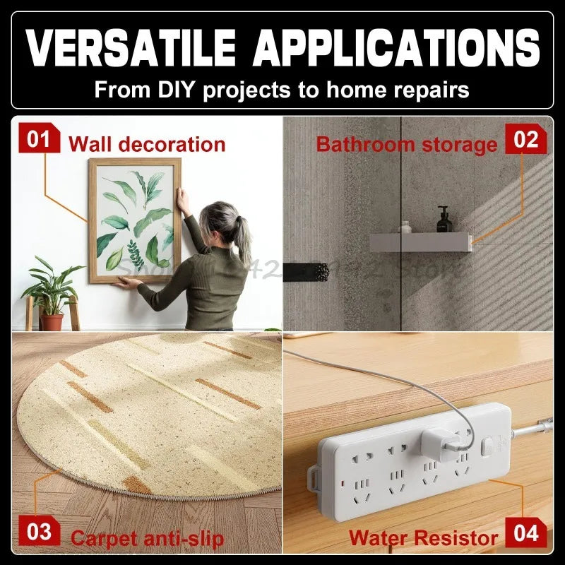 Heavy Duty Extra Strong Double Sided Mounting Tape - 6