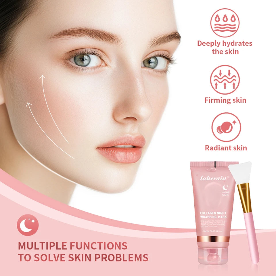 Collagen Peel-Off Night Wrapping Face Mask