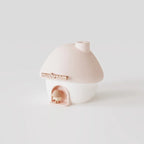 Cute Mushroom House Humidifier with LED Night Light