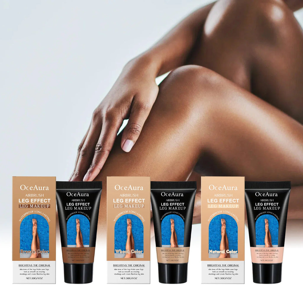 Waterproof Leg Makeup Concealer and Instant Bronzer Cream