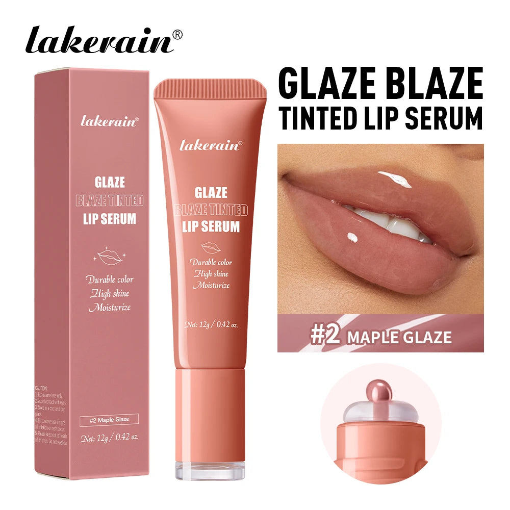 Hydrating Tinted Lip Serum for Glossy Plump Lips - 17