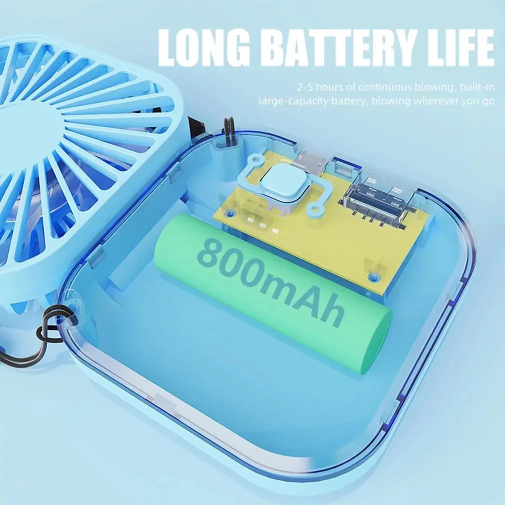 3-in-1 Portable Foldable Cooling Fan