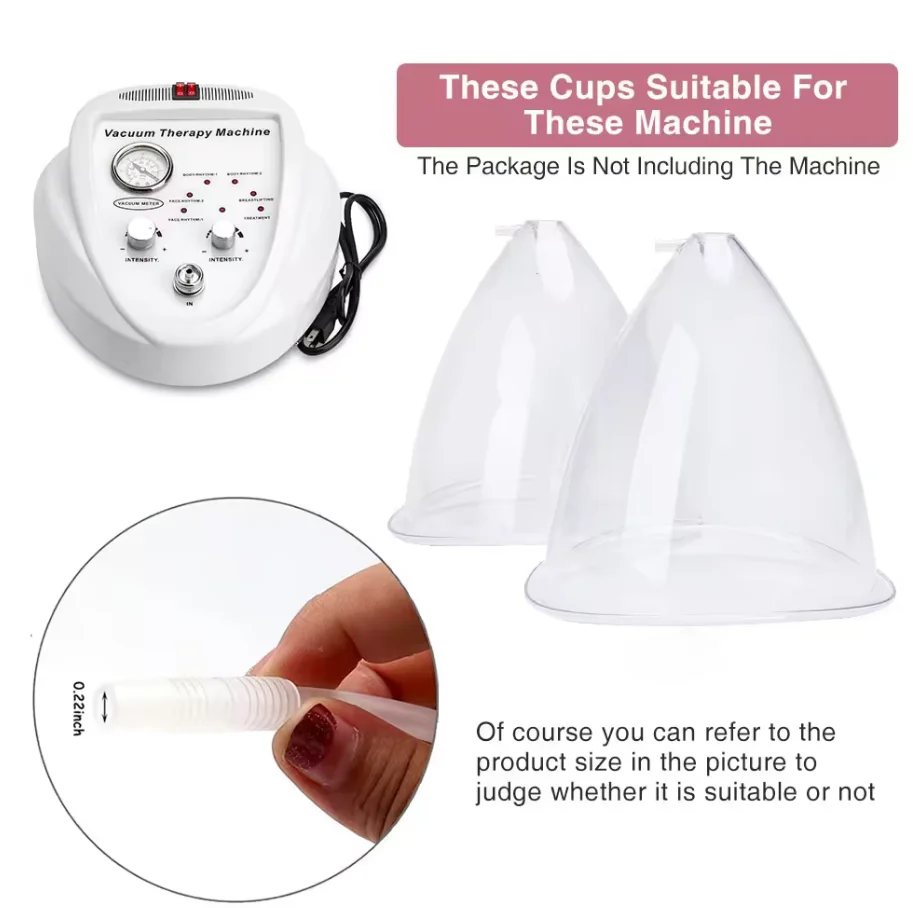 Vacuum Suction Cup Set for Breast and Buttock Enhancement - 13