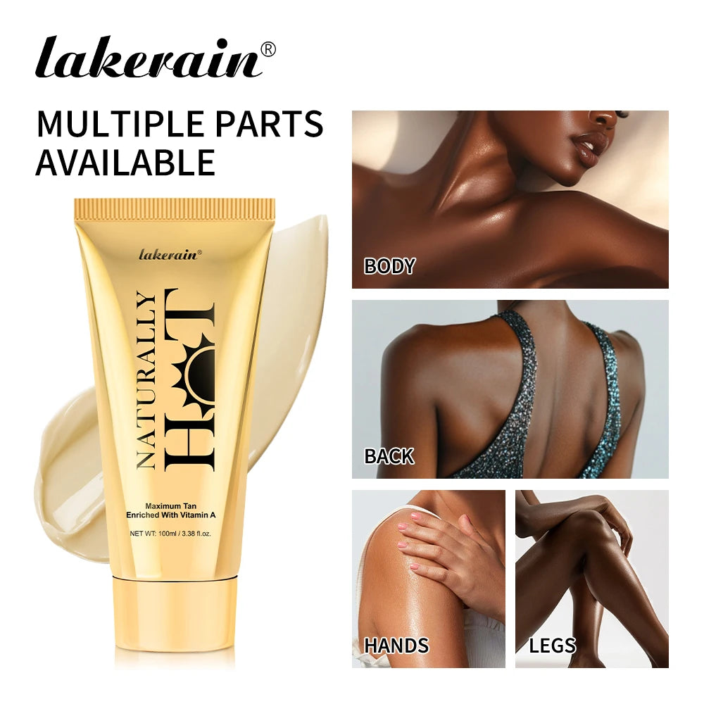 Hot Tanning Accelerator Cream for Smooth Natural Glow - 1