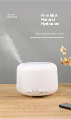 500ml Aromatherapy Essential Oil Diffuser with LED Night Light