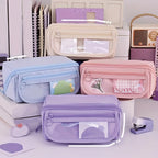 Large Capacity Multi-Layer Student Pencil Case