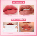 Waterproof 2-in-1 Matte Lip Tint and Liquid Blush