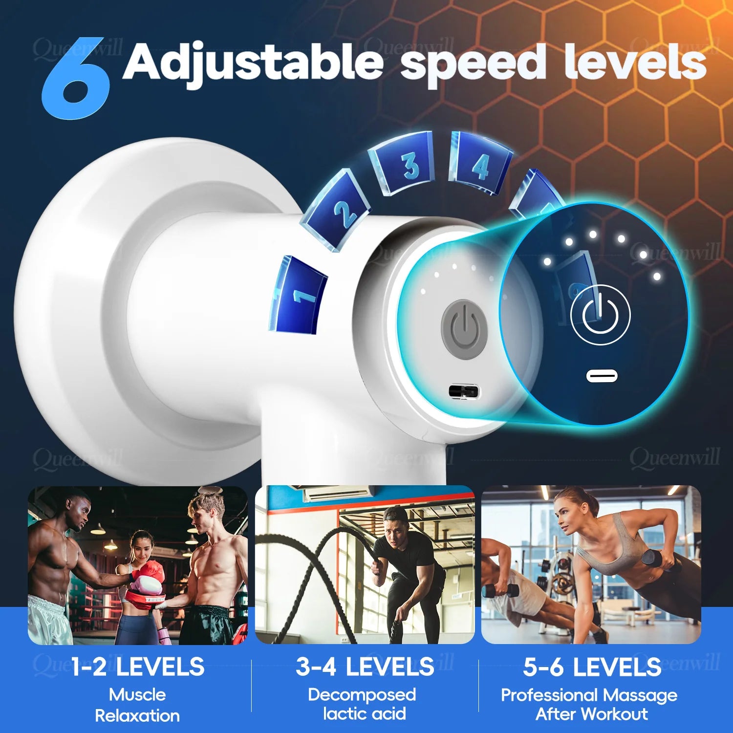 Portable Deep Tissue Body Shaping Massager for Muscle Recovery - 2