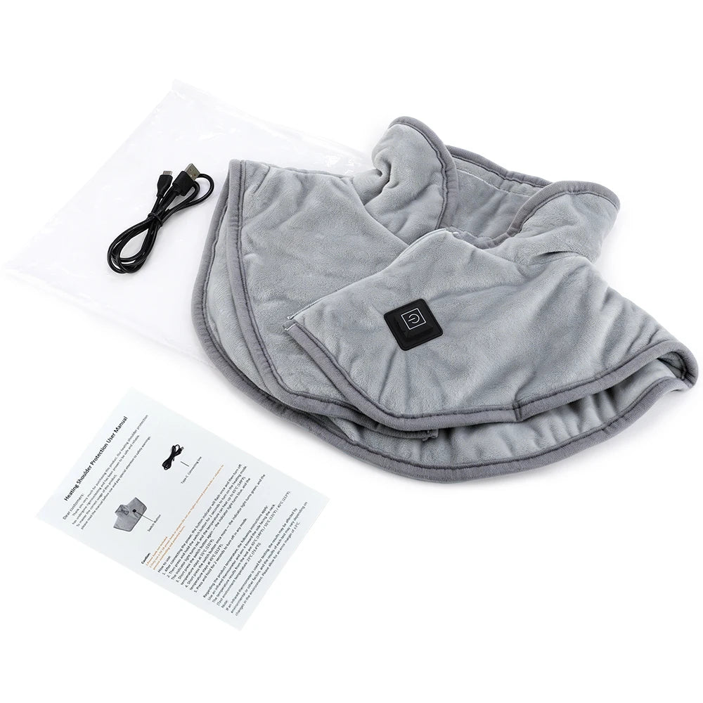 USB Heated Neck and Shoulder Relief Shawl