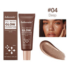 Liquid Illuminating Glow Foundation and Highlighter