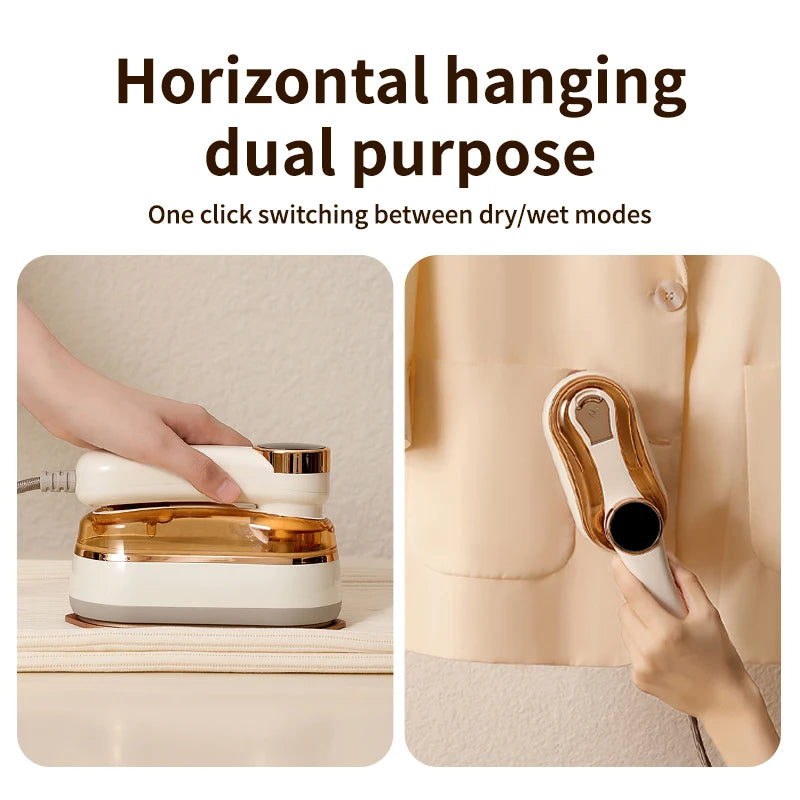 Portable Handheld Garment Steamer for Home and Travel