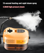 High-Pressure Handheld Steam Cleaner for Deep Home Cleaning