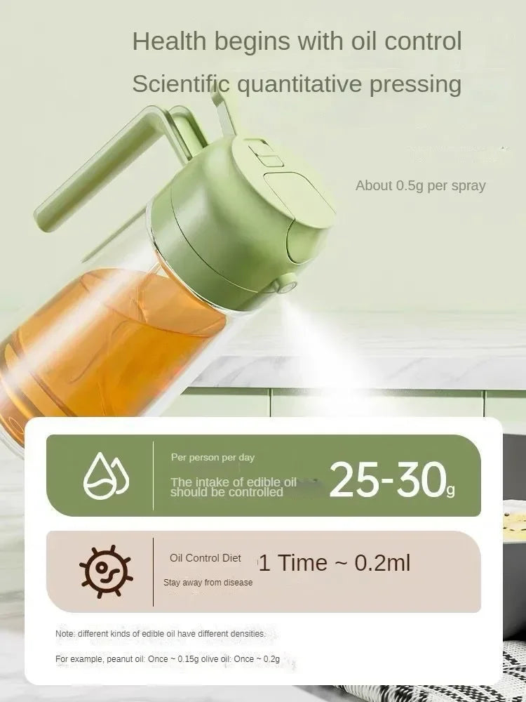 2-in-1 Dual Function Oil Spray and Pour Dispenser - 7