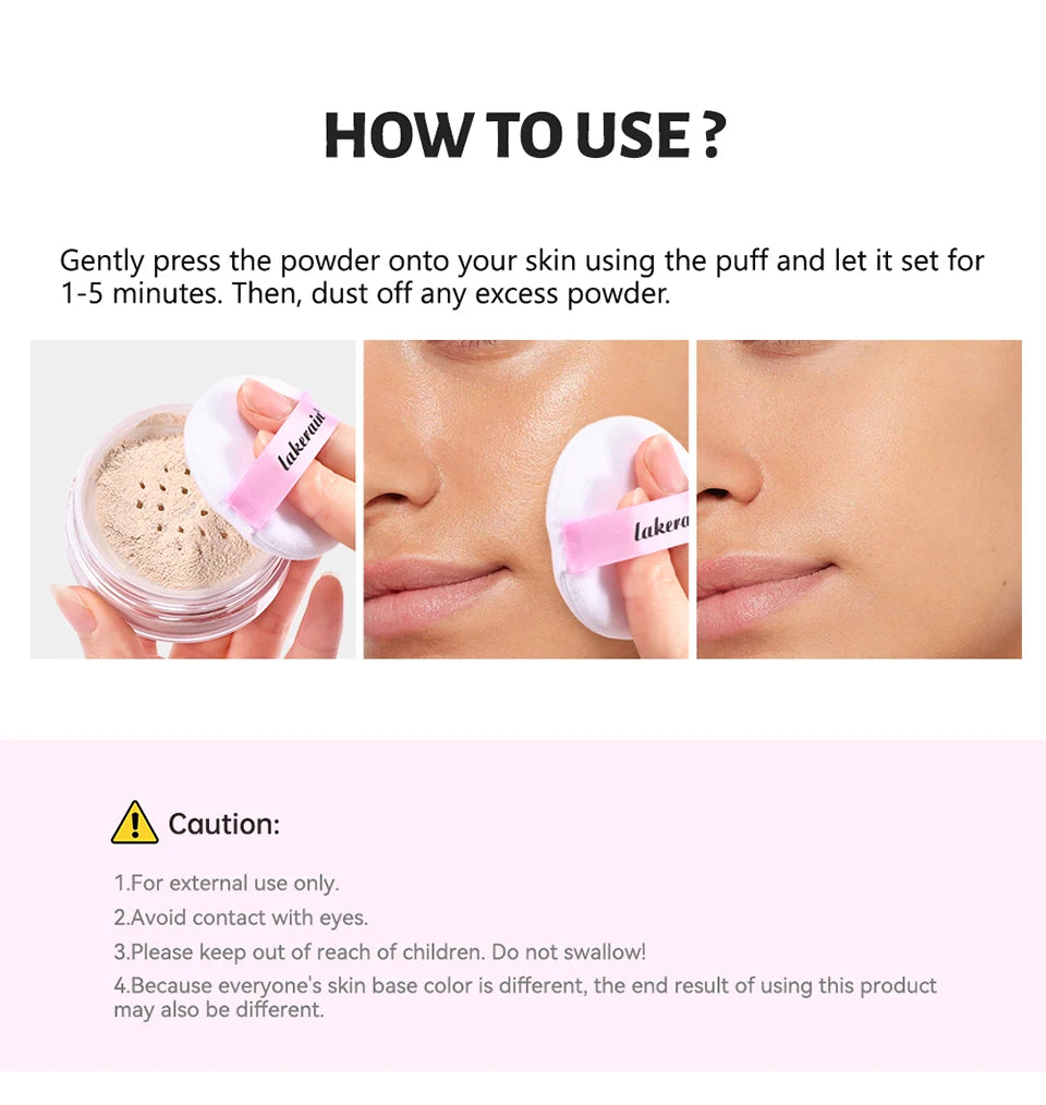 Oil-Control Matte Setting and Baking Face Powder
