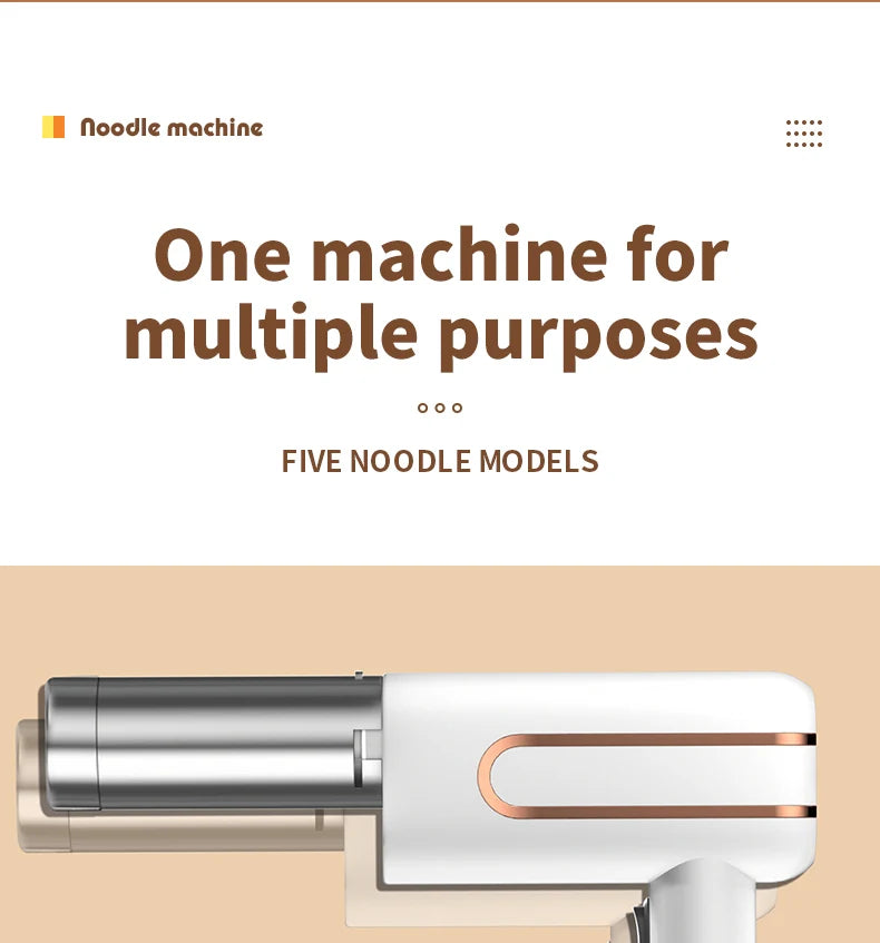Portable Electric Cordless Noodle Maker