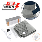 Electric Heated Waist and Back Support Wrap with Temperature Control