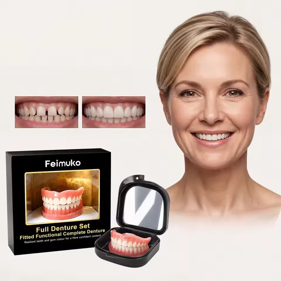 Full Mouth Silicone Denture Set for Natural Smile - 5