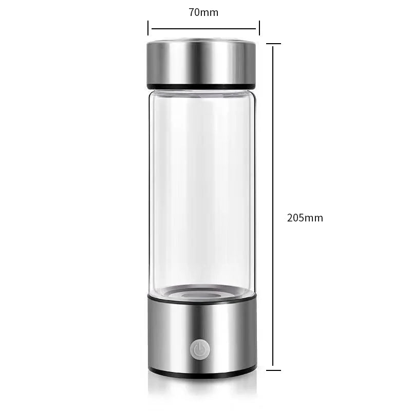 Portable Hydrogen-Rich Water Generator Bottle