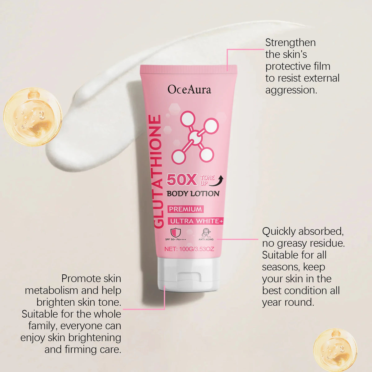 Arbutin Brightening Body Lotion for Glowing and Hydrated Skin