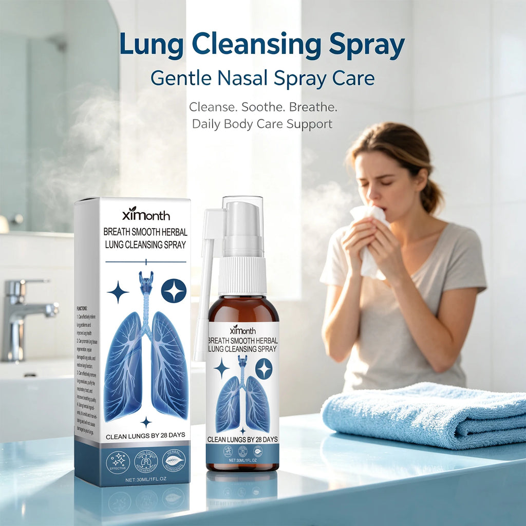 Herbal Nasal and Throat Cleansing Spray