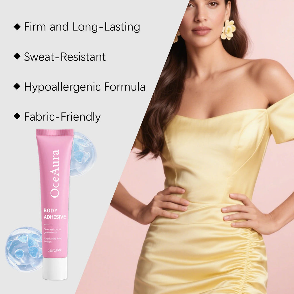 All-Day Clothing Body Adhesive for Wardrobe Security