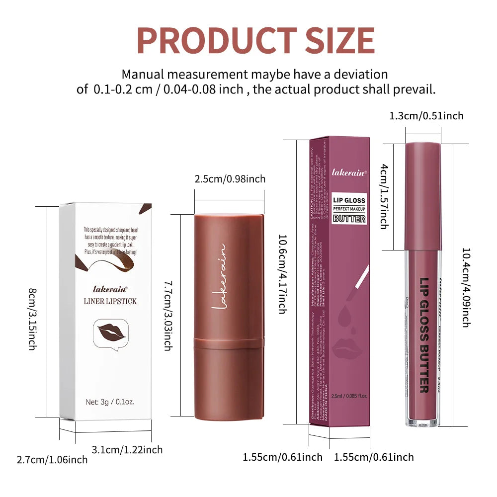 Hydrating Water Lip Stain and Gloss Duo Set