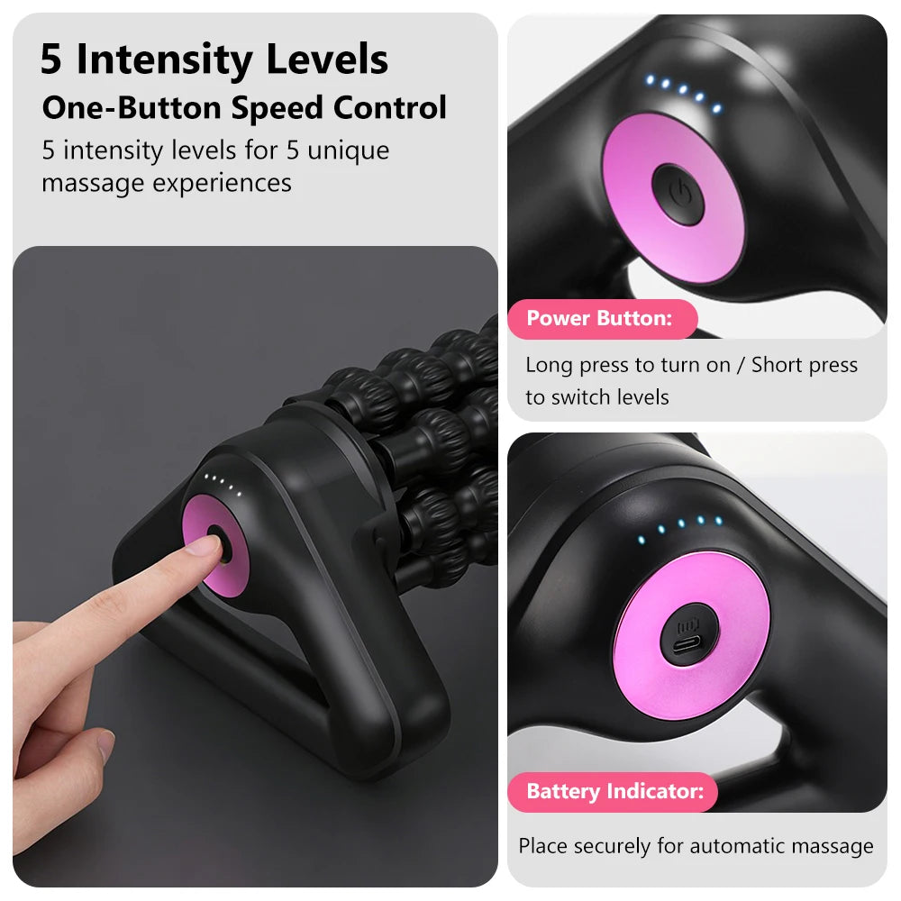 Electric Deep Tissue Muscle Roller Massager - 6