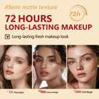 Waterproof Long-Lasting Cushion Foundation with Sun Protection