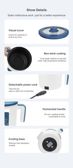 Compact Intelligent Electric Mini Rice Cooker