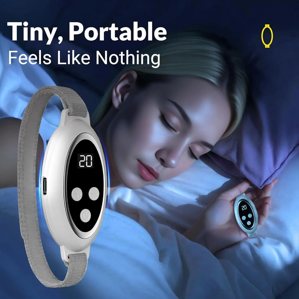 Microcurrent Sleep Aid Device for Insomnia and Anxiety Relief