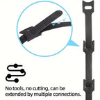 Reusable Nylon Cable Organizer Ties for Cord Management
