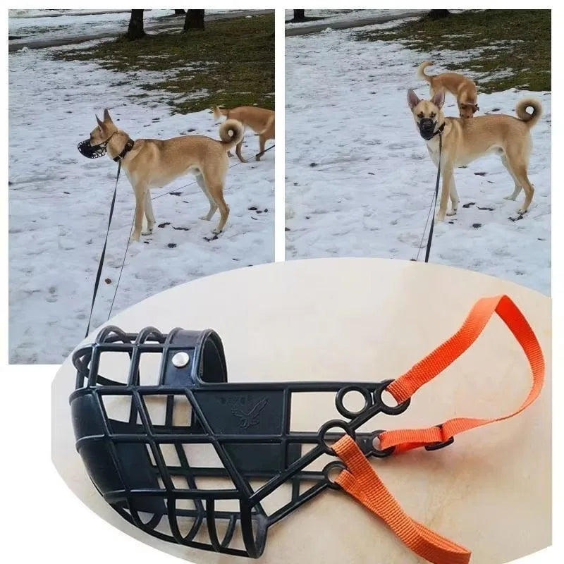 Breathable Lightweight Dog Muzzle for Safe Training
