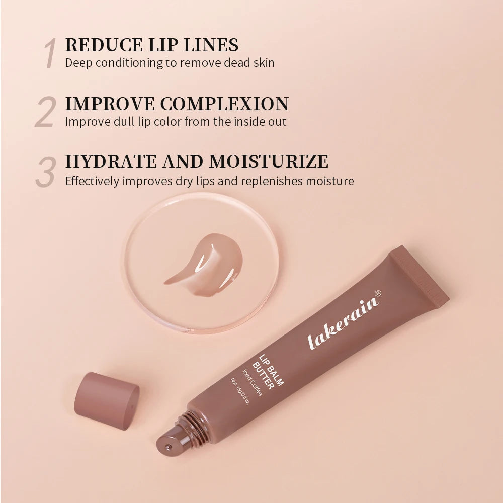 Hydrating Moisturizing Lip Butter Gloss for Dry Cracked Lips