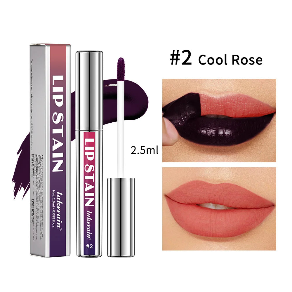 Waterproof Peel-Off Matte Lip Stain Tint - 28