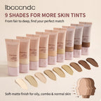 Long-Lasting Waterproof Matte Liquid Foundation