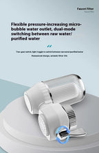 Universal Kitchen Faucet Water Purifier Tap Filter